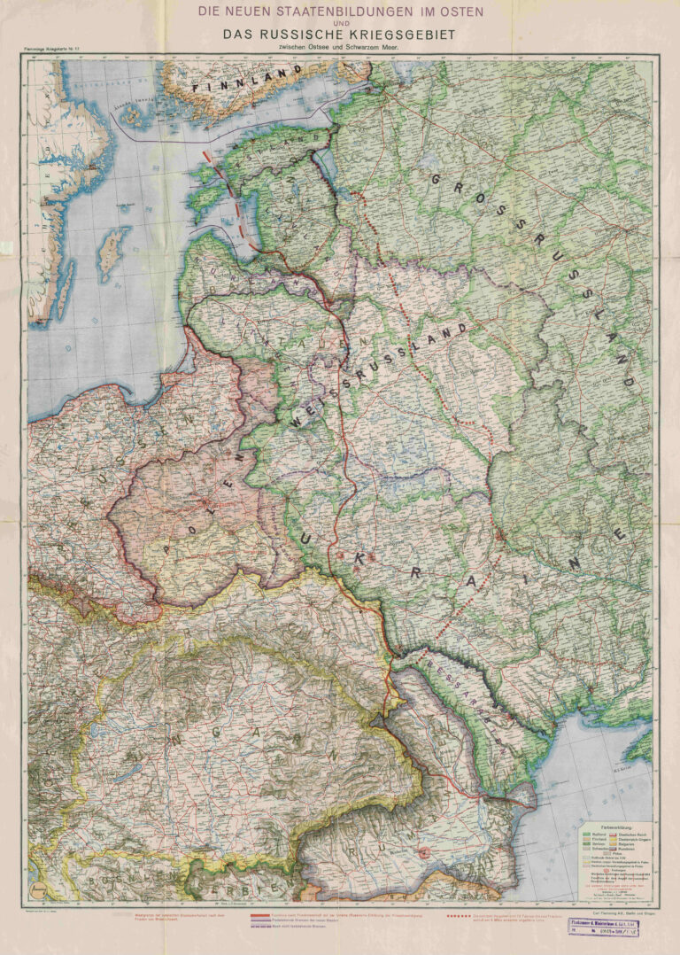 "Die Neuen Staatenbildungen im Osten..."
