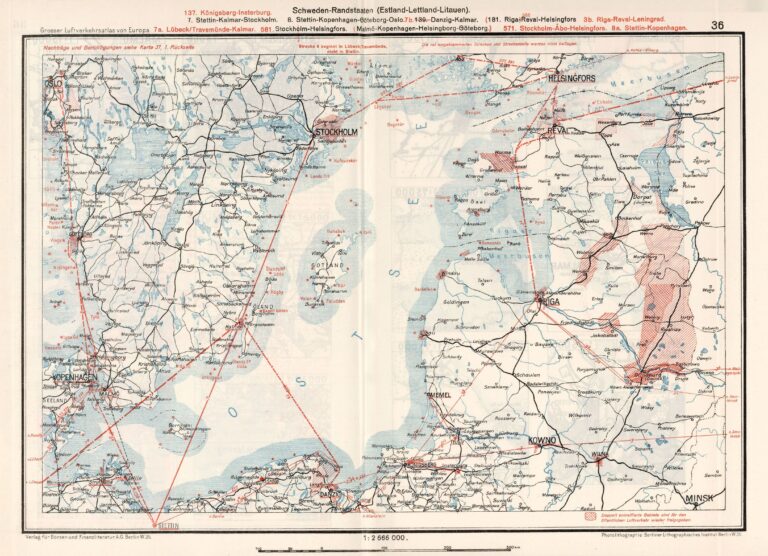 "Schweden Randstaaten (Estland- Lettland-Litauen)"