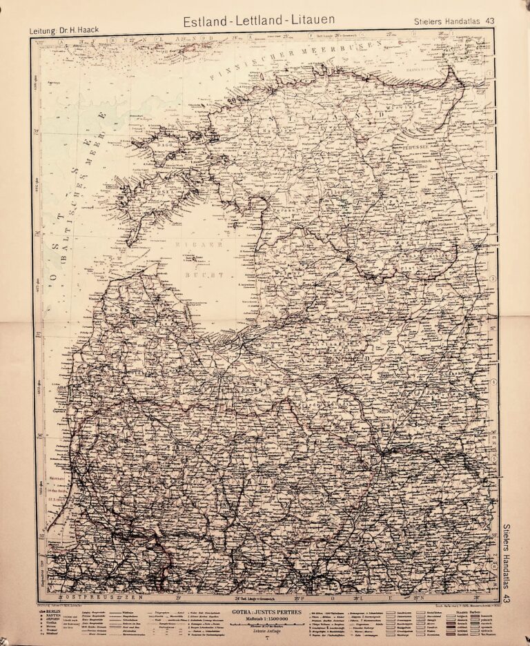 "Estland - Lettland - Litauen,"