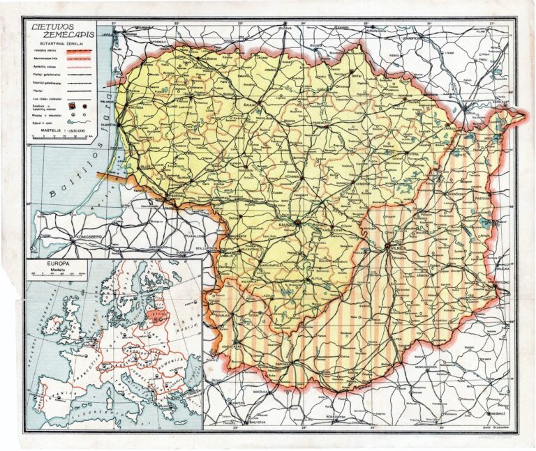 "LIETUVOS ZEMELAPIS,"