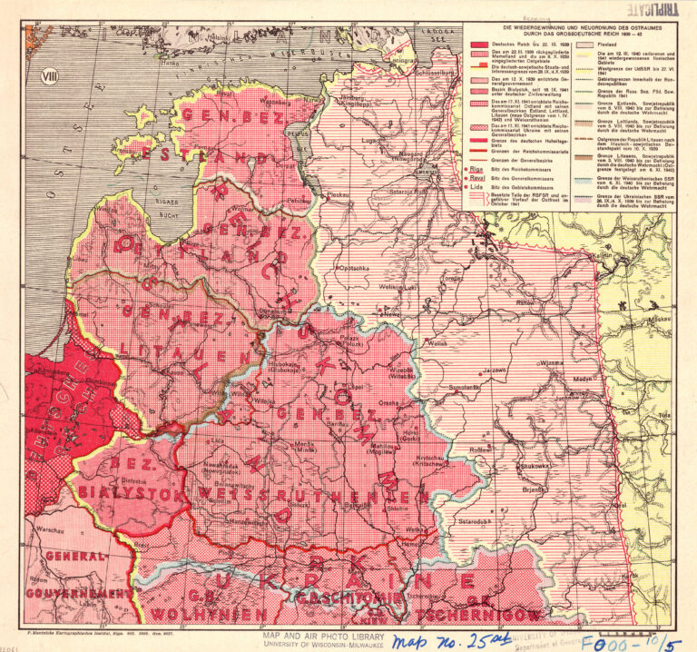 "Die Wiedergewinnung und Neuordnung des Ostraumes durch das Grossdeutsche Reich 1939-42"