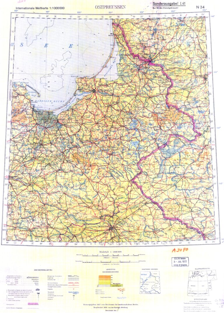 "OST- PREUSSEN, N34."