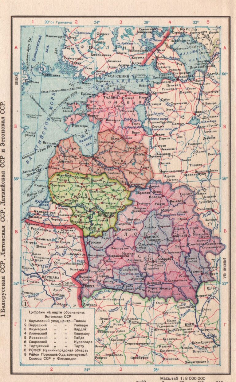 "Belarus, Lithunia, Latvia and Estonia CCP's")