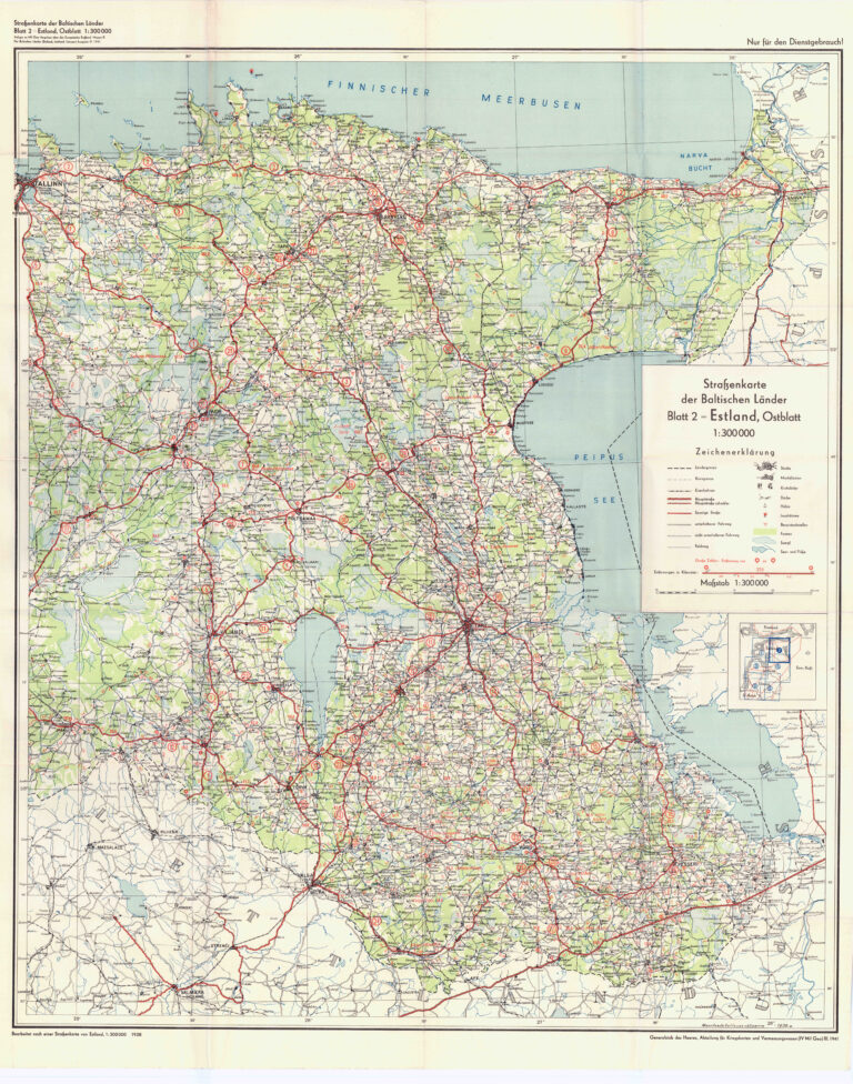 Blatt 2: Estland, Ostblatt