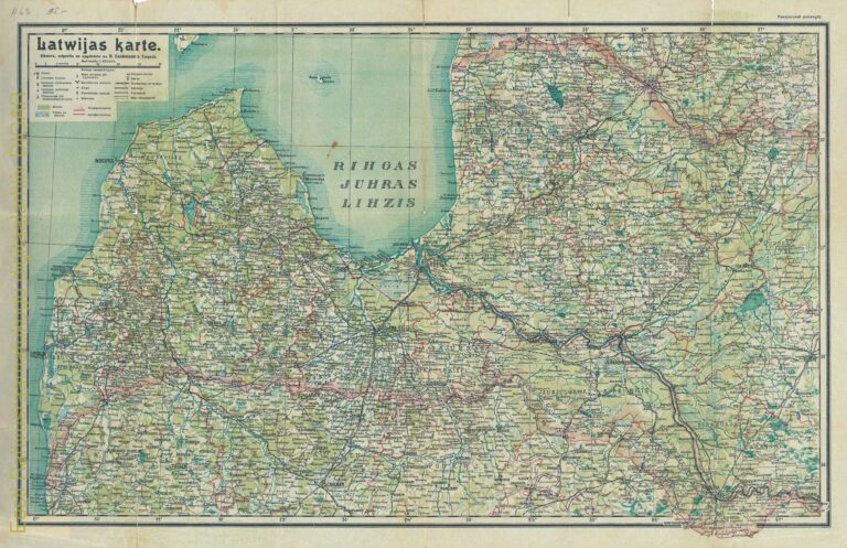 "Latwijas karte,"