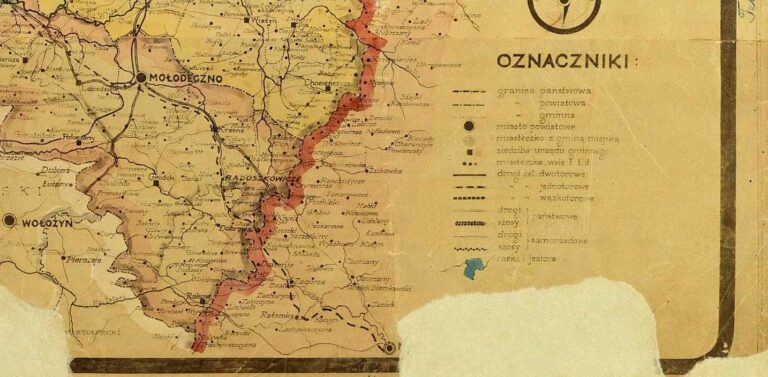 "Mapa Wojew. Wilenskiego,"