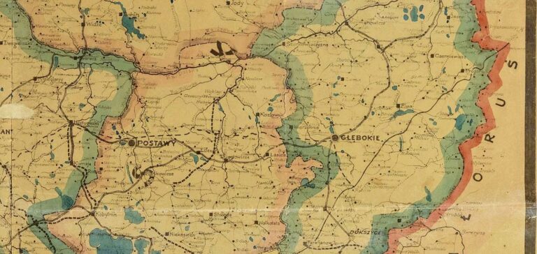 "Mapa Wojew. Wilenskiego,"