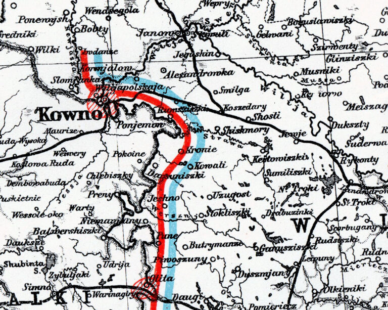 "Die Befestigungen in Russisch-Polen."