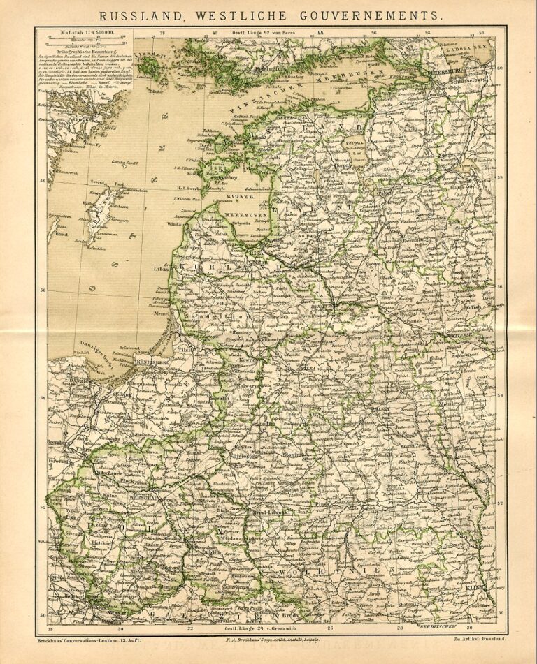 "Russland, Westliche Gouvernements,"