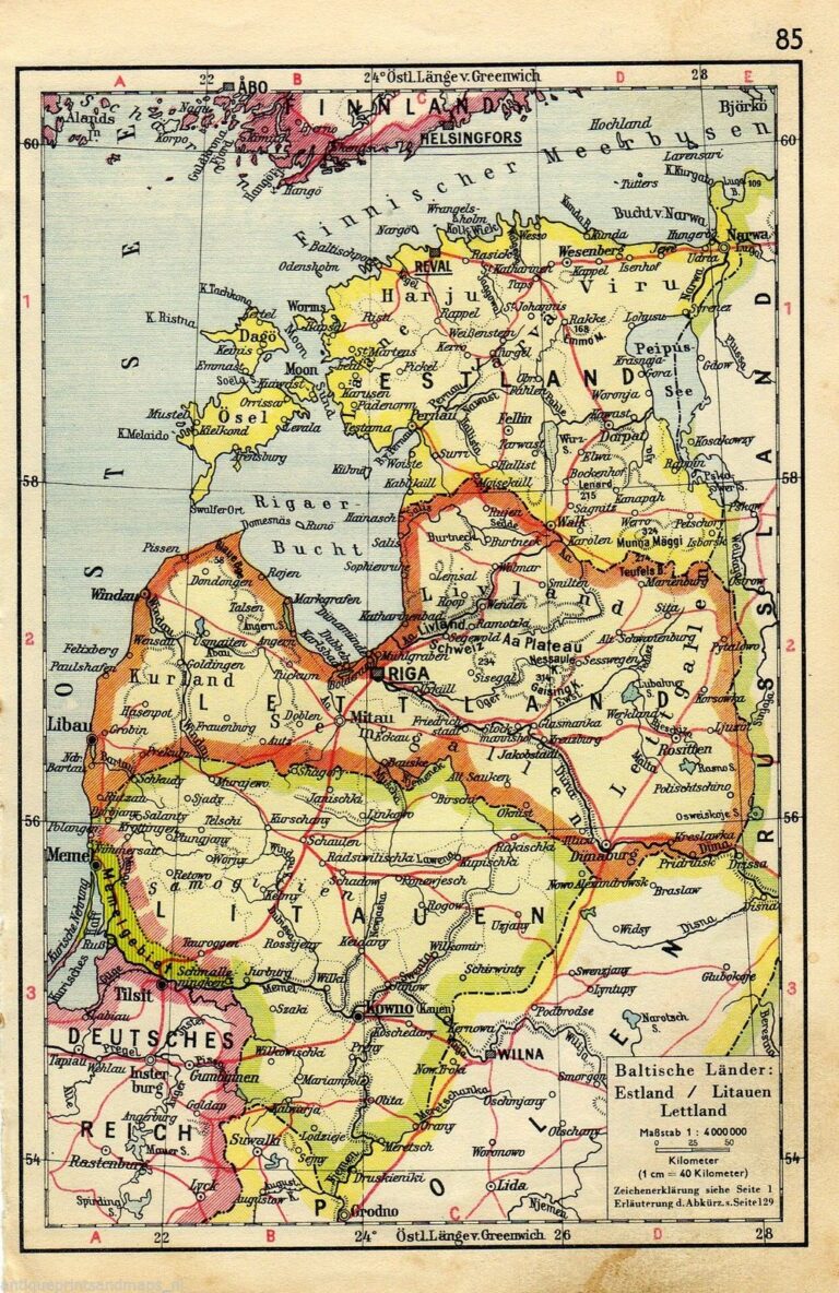 "Baltische Länder,"