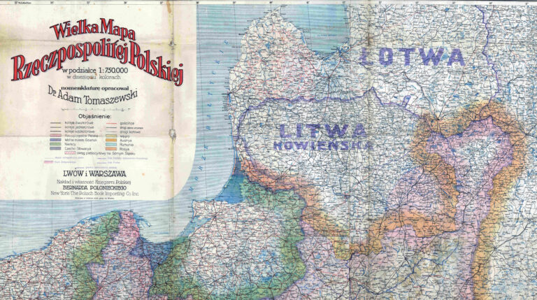 "Wielka Mapa Rzeczpospolitej Polskiej."