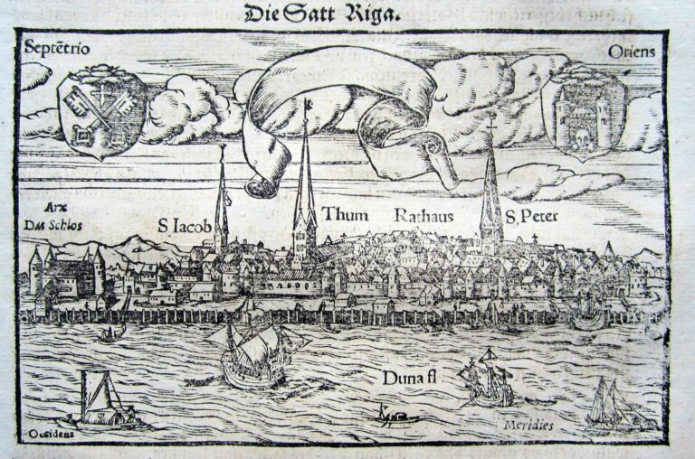 "Die Statt Riga,"