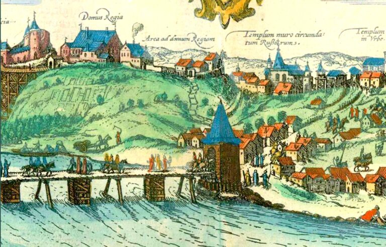 "Grodna - Vera Designatio Urbis in Littavia Grodnæ."