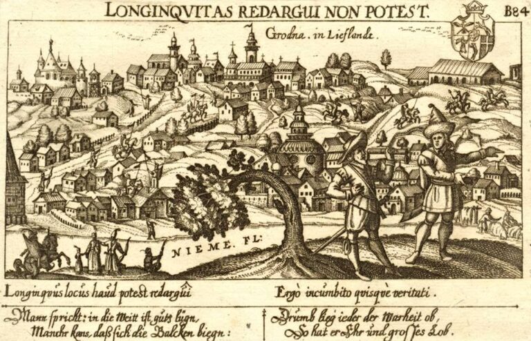 "Grodna in Lieflande,"