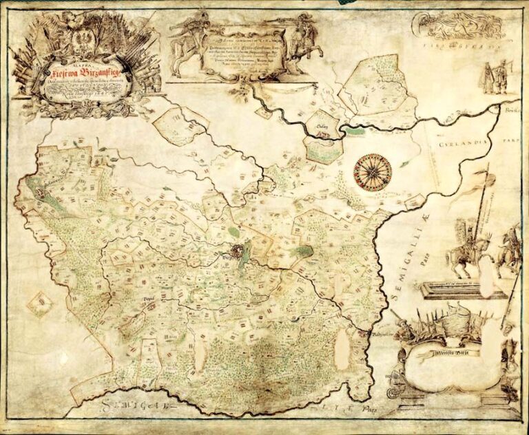 "Mappa Księstwa Biržanskiego..."