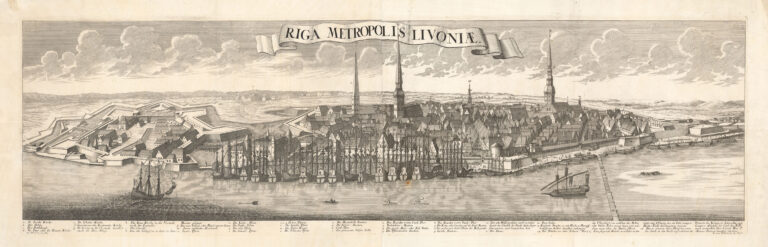 "RIGA METROPOLIS LIVONIÆ,"