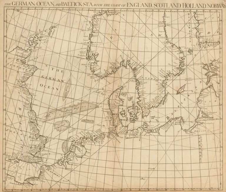 "The GERMAN OCEAN and BALTICK SEA..."