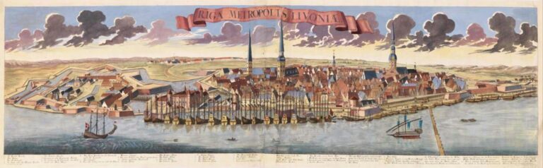 "RIGA METROPOLIS LIVONIÆ,"