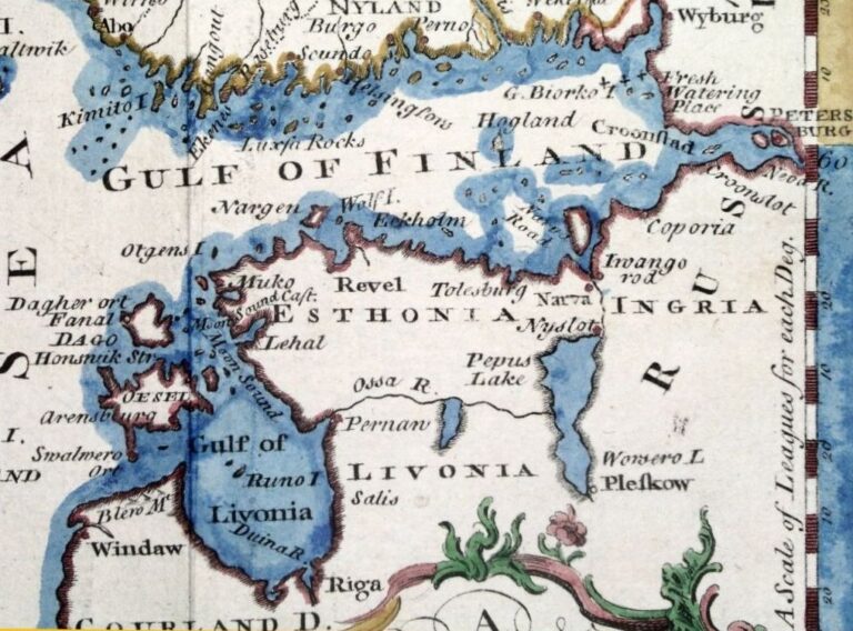 "Chart of the Baltic Sea..,"