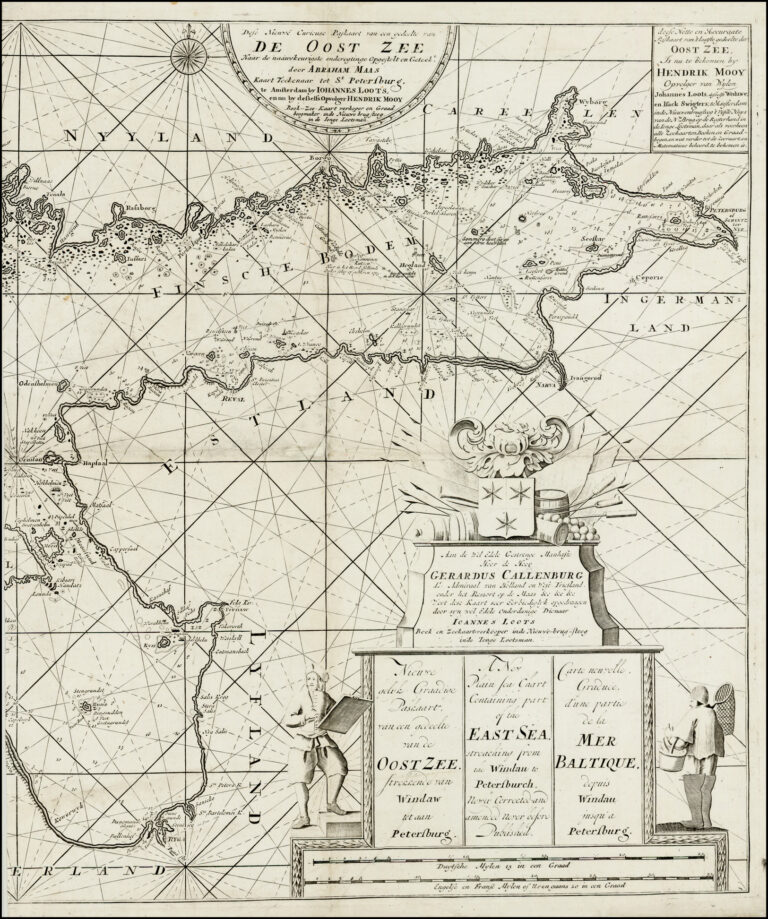 "Dese Nieuwe en Curieuse Paskaart van een Gedeelte van Oost Zee..."