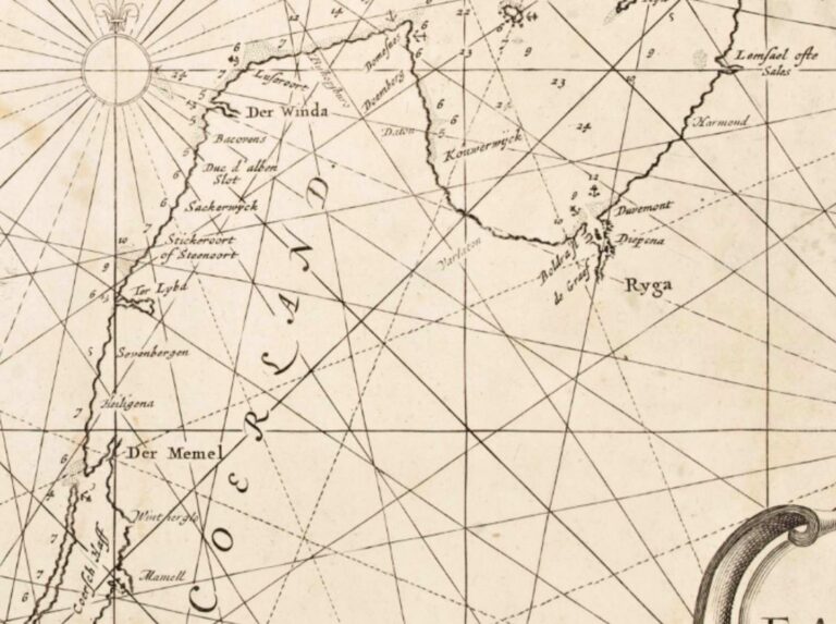 "A plat of the East Sea,"