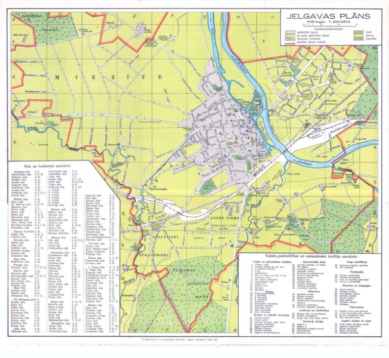 "JELGAVAS PLANS,"