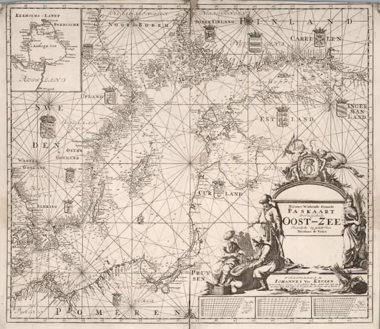 "Nieuwe Wassende Graade Paskaart..,"