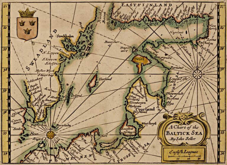 "A Chart of the Baltick Sea,"