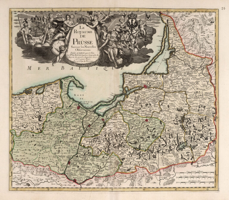 "Le Royaume de Prusse, Suivant les Nouvelles Observations,"