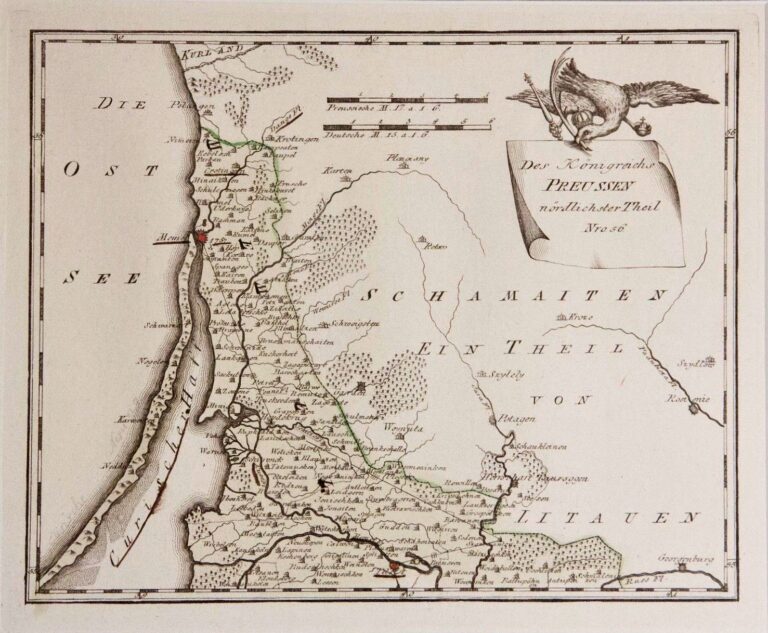 "Des Königreichs Preussen nördlichster Theil, Nro.56,"