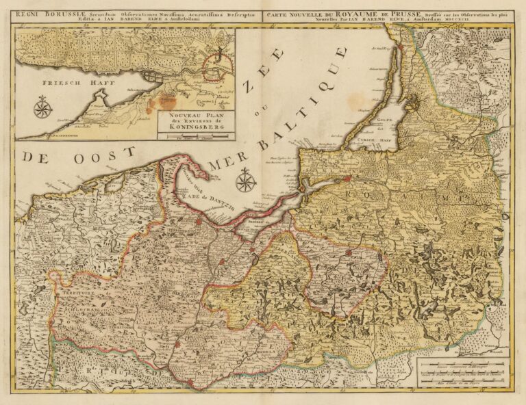 "Regni Borussiae Secun- dum Observationes Novissima Accuratissima Descriptio,"