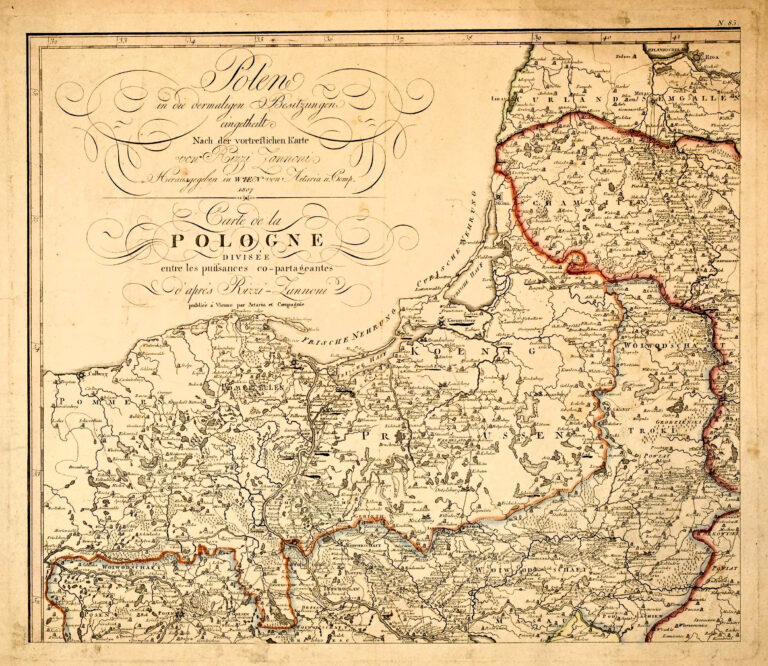 "Polen in die dermaligen Besitzungen eingetheilt..No. 85,"