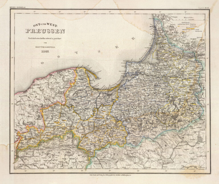 "Ost-und West Preussen. Nach den besten Quellen"