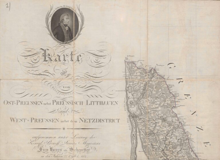 "Karte von Alt- Preussen..."
