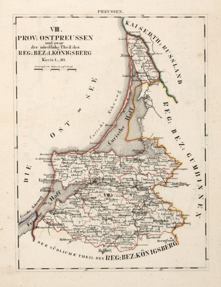 Reg: Bez: 1 Königsberg