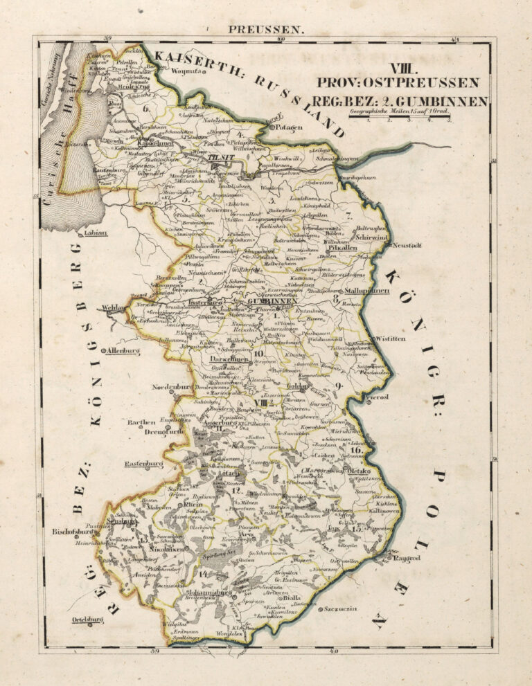 Reg: Bez: 2 Gumbinnen