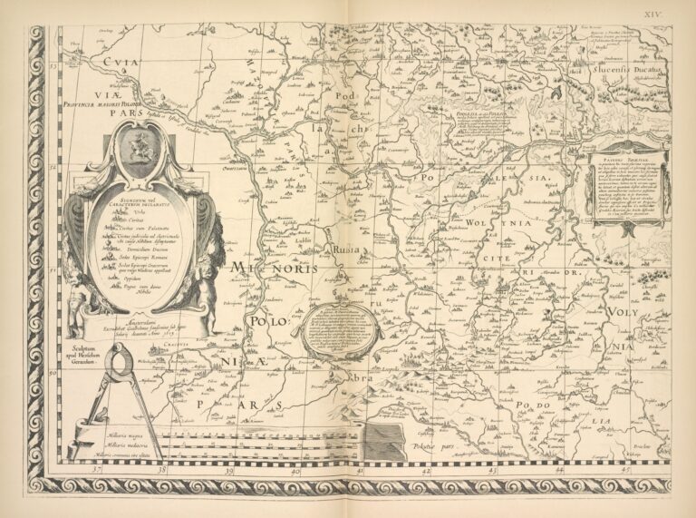 "A map of Lithuania by Earl N.Khr.Radzivil". SW part of the page.