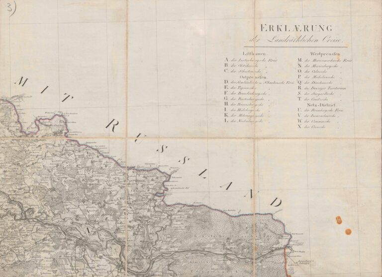 "Karte von Alt- Preussen..."