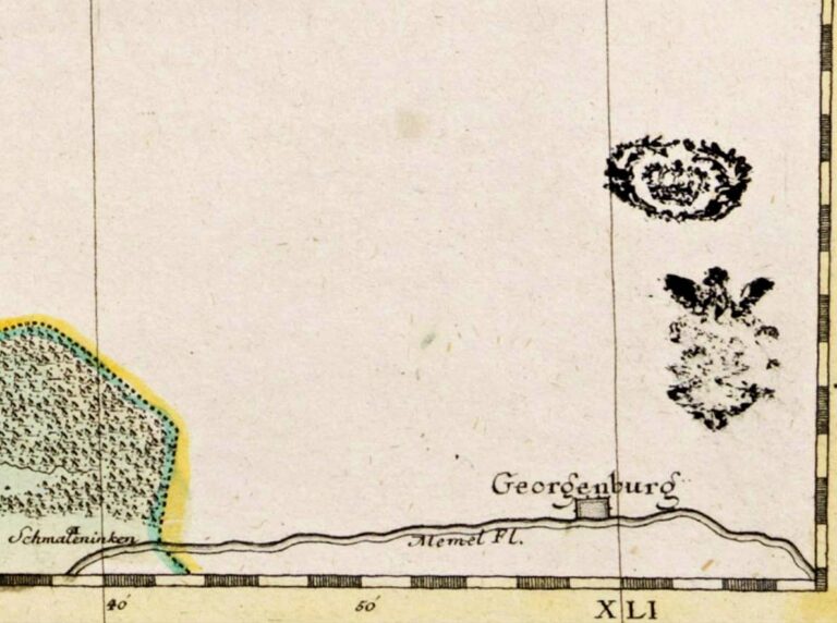 "Regnum Borussiæ episcopatus Warmiensis, palatinatus Mariaeburgensis et CULMENSIS cum TERRITORIO DANTSICANO et ichnographia urbis REGIOMANTIS Ausp. Acad. Reg. Scient. Ber. N.p. 1763,"