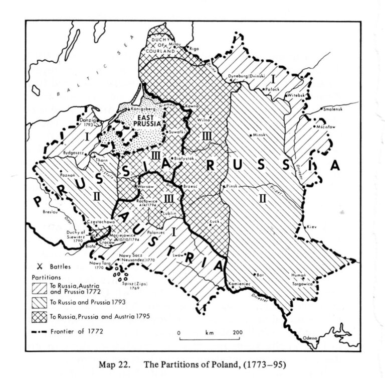 "The Partitions of Poland (1773-95),"