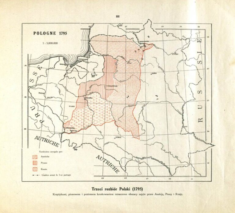 "Trzeci rozbiór Polski" (1795)