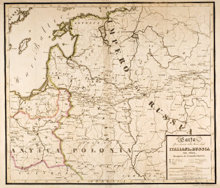 "Carta Per servire alla Storia degli ITALIANI in RUSSIA nel 1812,"