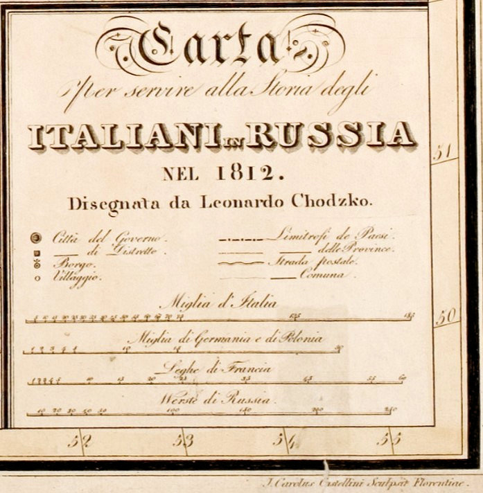 "Carta Per servire alla Storia degli ITALIANI in RUSSIA nel 1812,"
