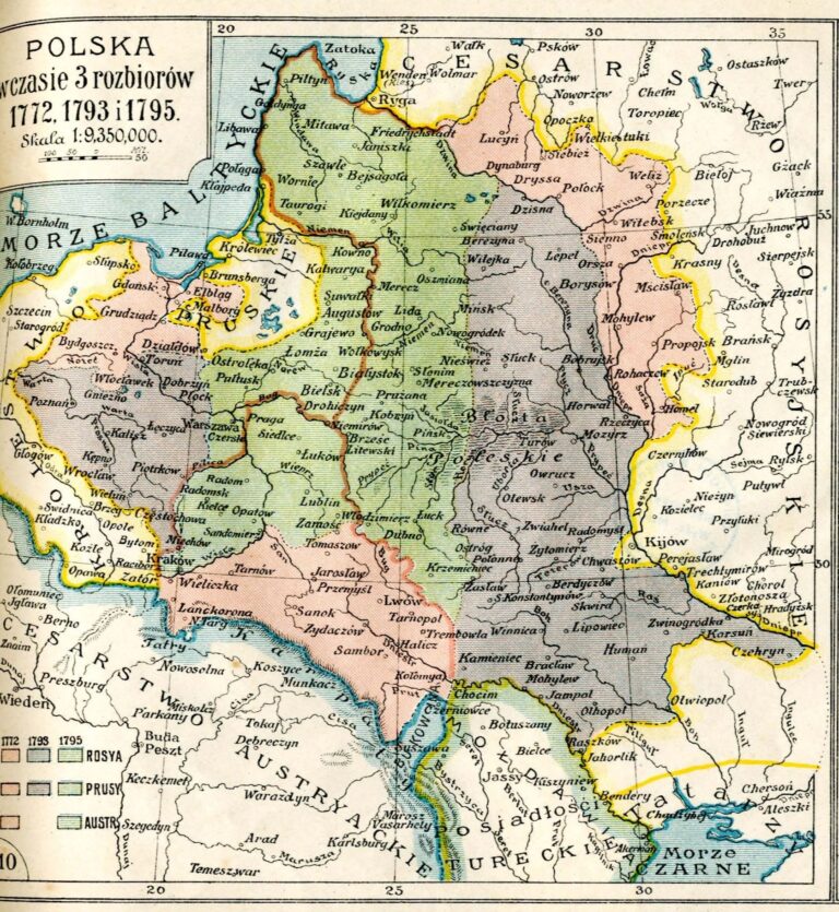 "Polska w czasie 3 rozbiorów" (1772-1795)