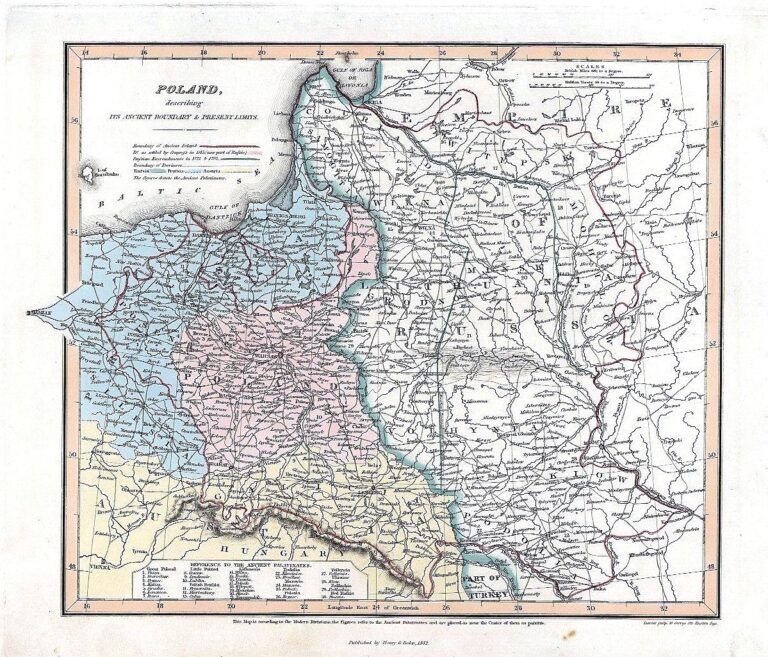 "POLAND describing ITS ANCIENT BOUNDARY,"