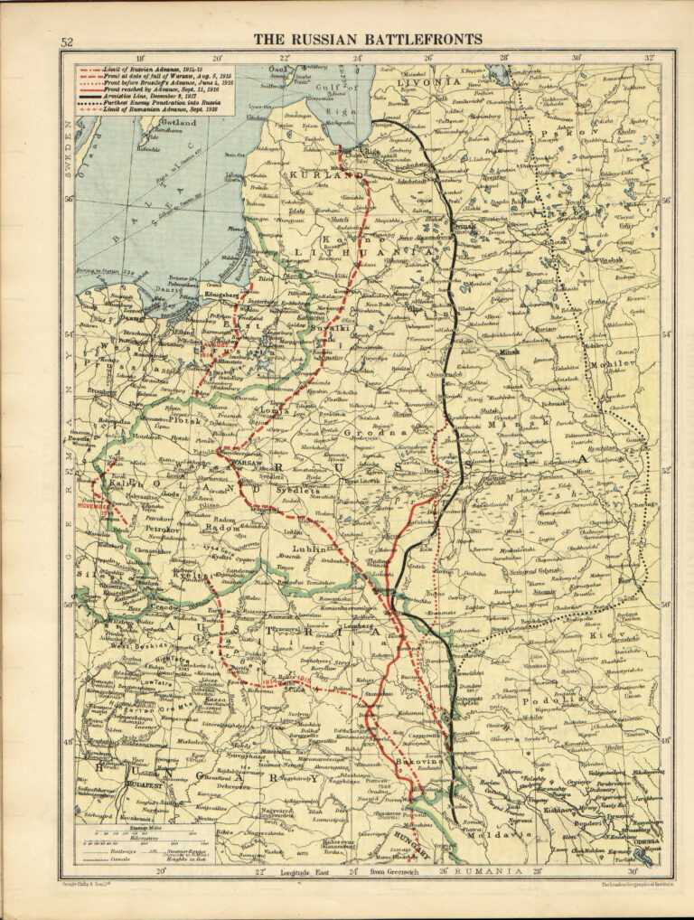 The Russian Battlefronts,"