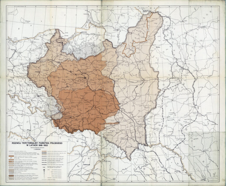 "Rozwoj Terytorialny Panstwa Polskiego w Latach 1918-1922"