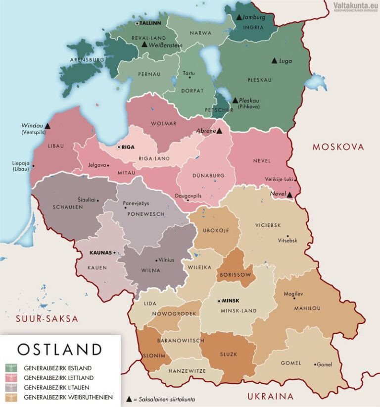 "REICHSKOMMISSARIAT OSTLAND."