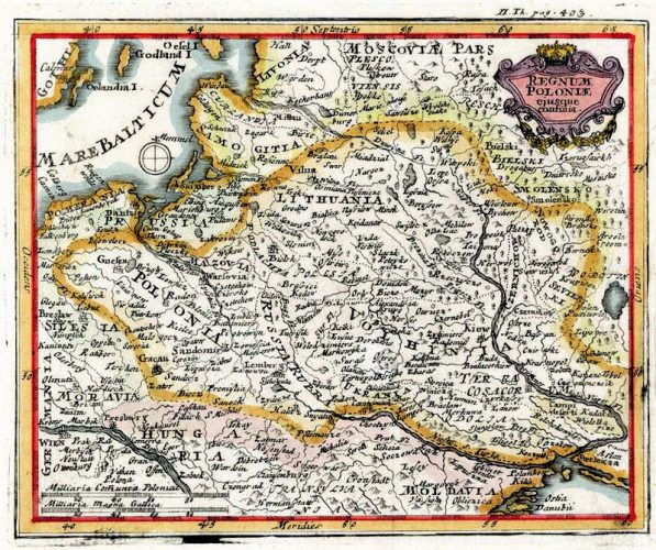 "REGNUM POLONIÆ ejusque  confinia"
