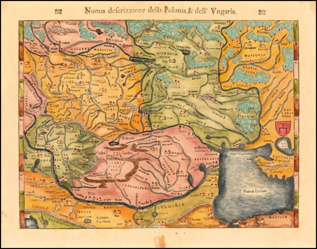 "Nuoua deferizzione della Polonia & dell' Vngaria"